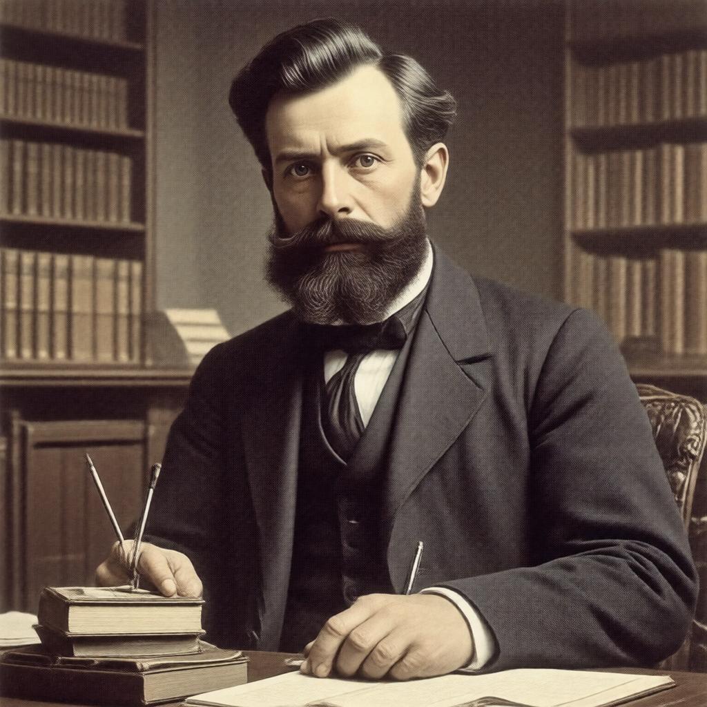 AI-created image of Georg Wilhelm August Kahlbaum