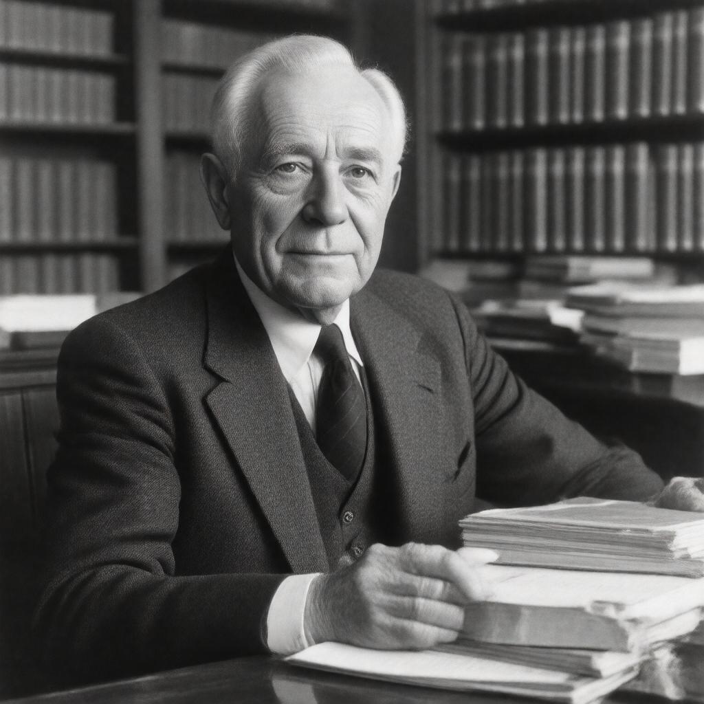 AI-created image of George A. Miller