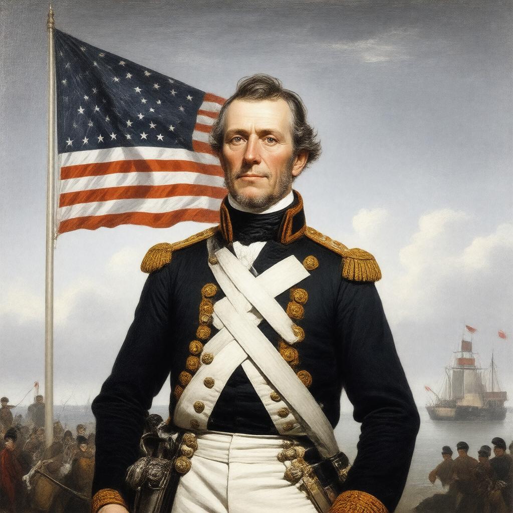 AI-created image of George Armistead