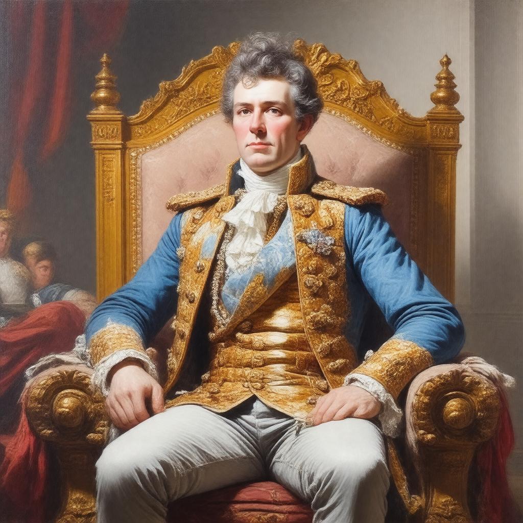 AI-created image of George Augustus Frederick