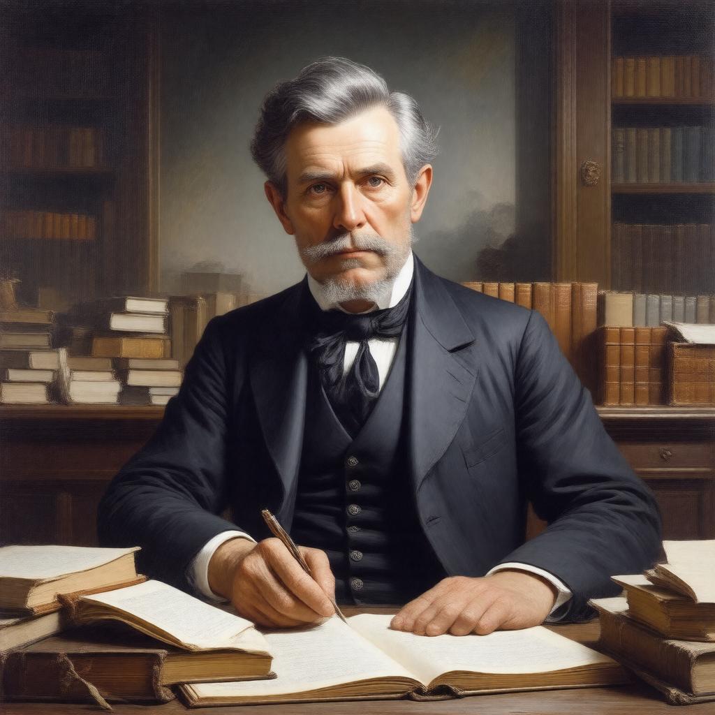 AI-created image of George Bancroft