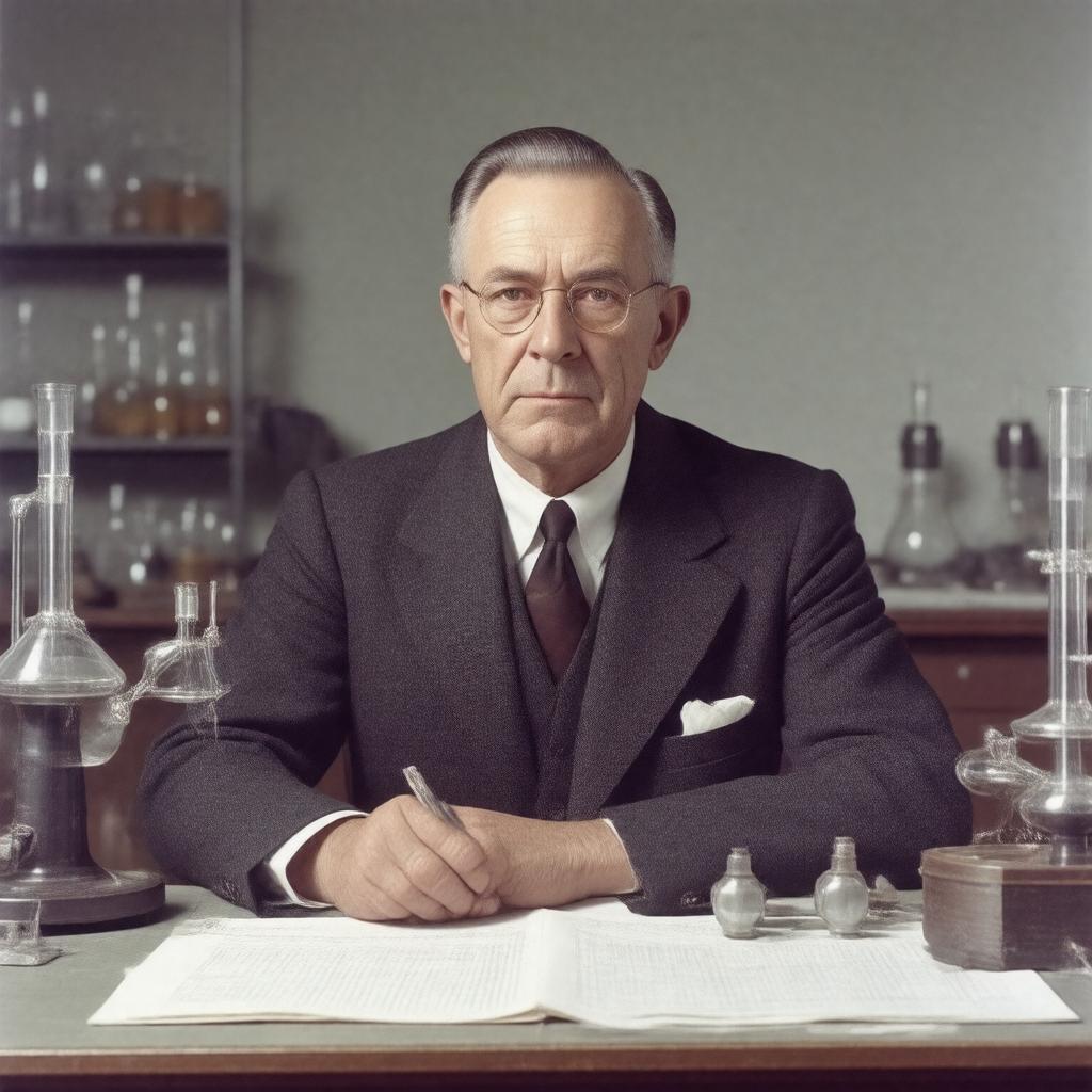 AI-created image of George Beadle