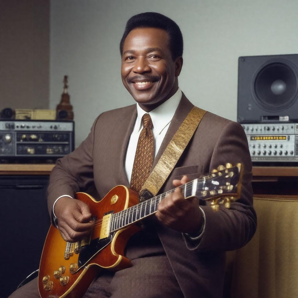 AI-created image of George Benson