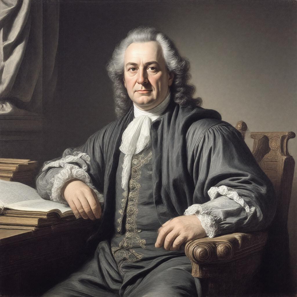 AI-created image of George Berkeley