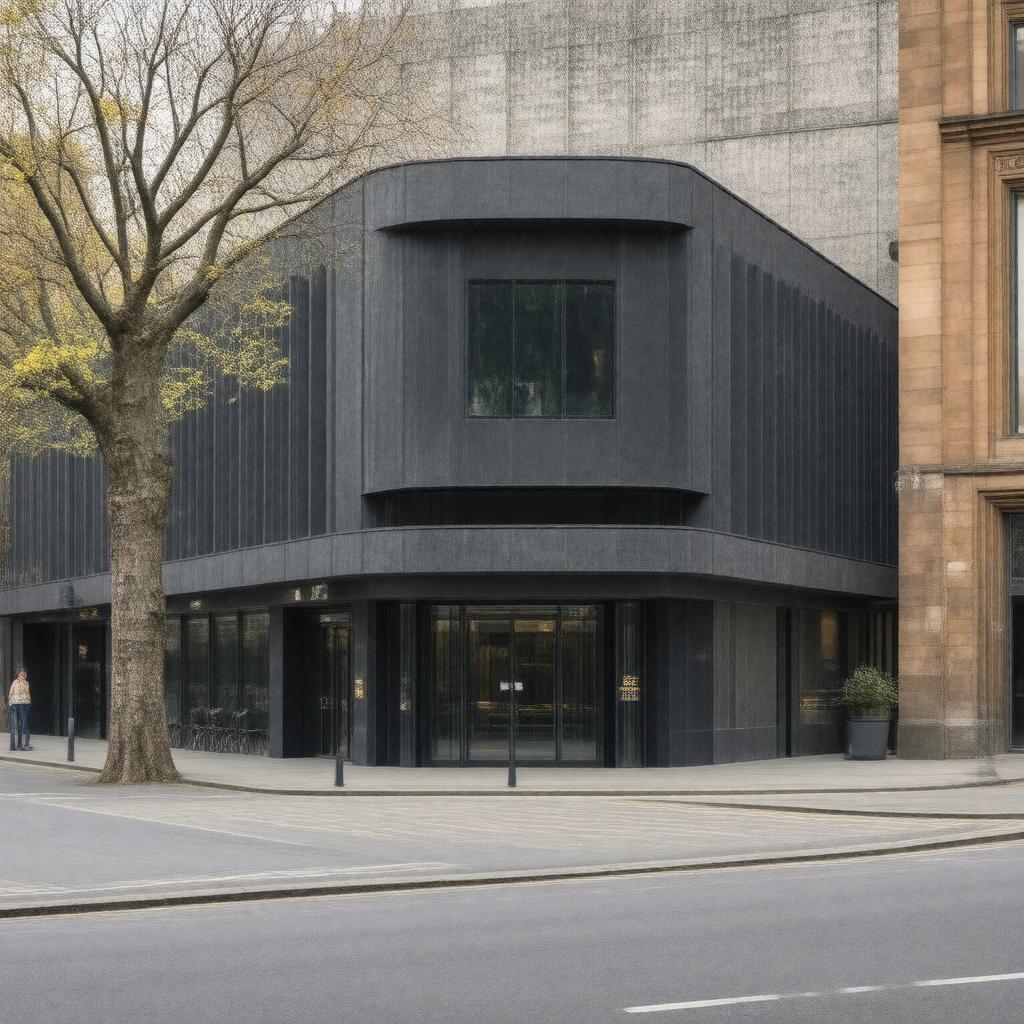 AI-created image of George Best Hotel (Belfast)