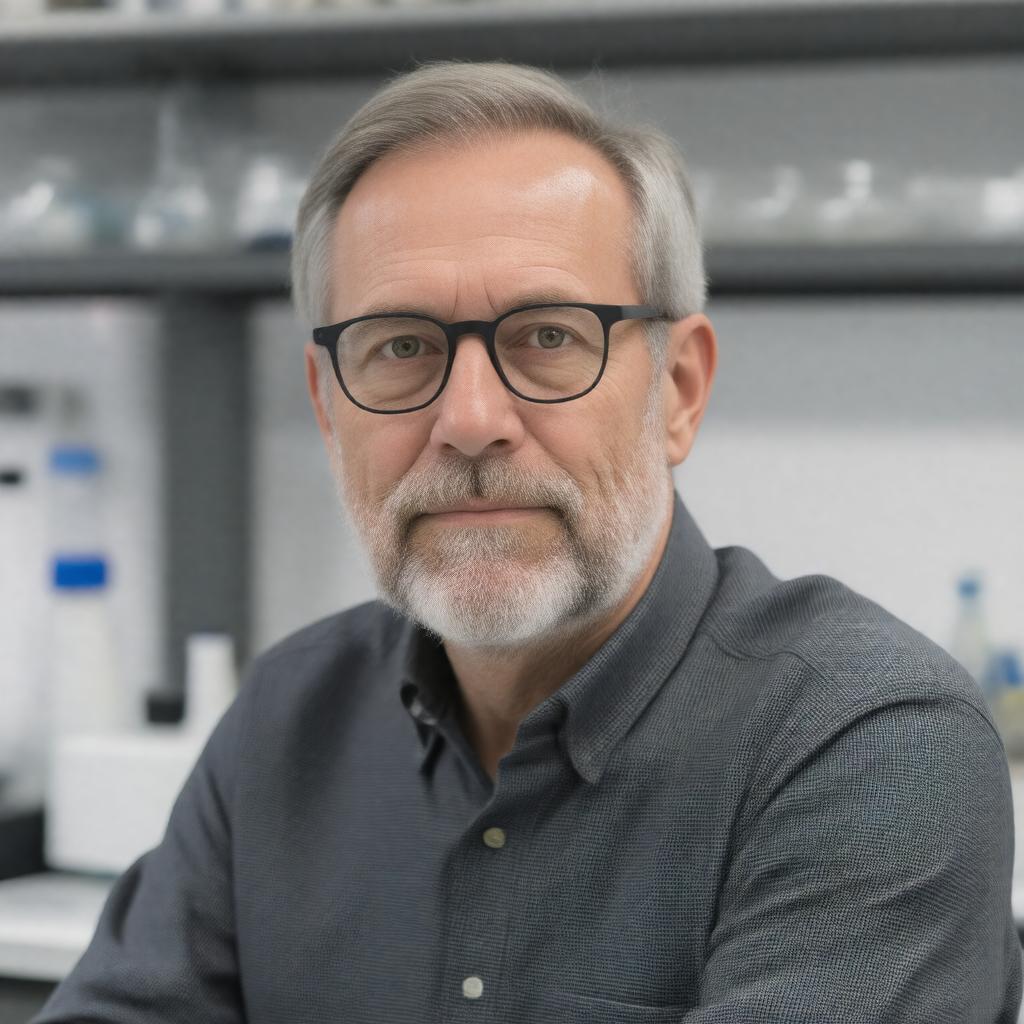 AI-created image of George Church