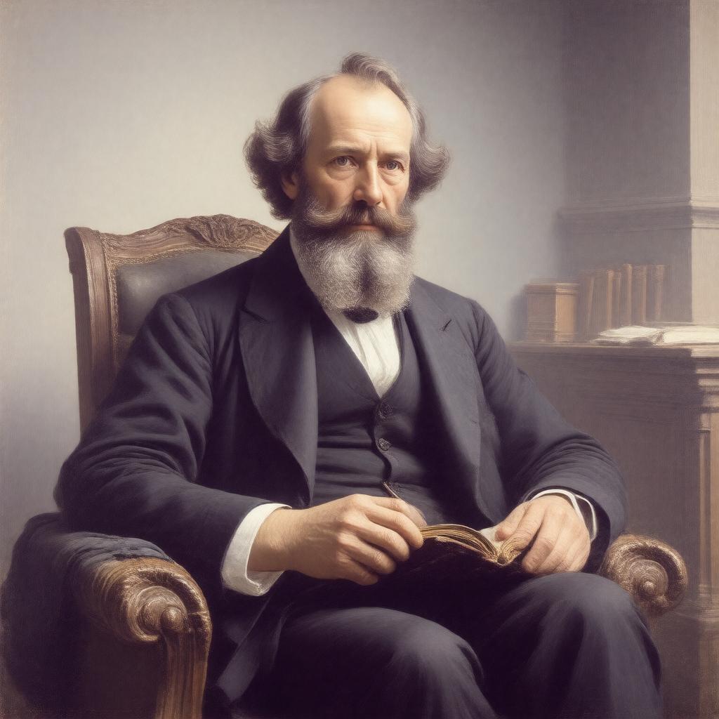 AI-created image of George Clayton Tennyson