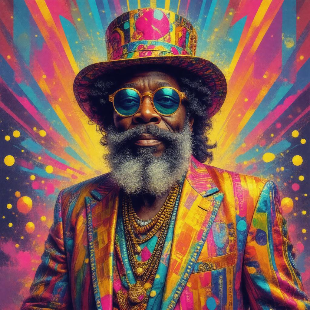 AI-created image of George Clinton