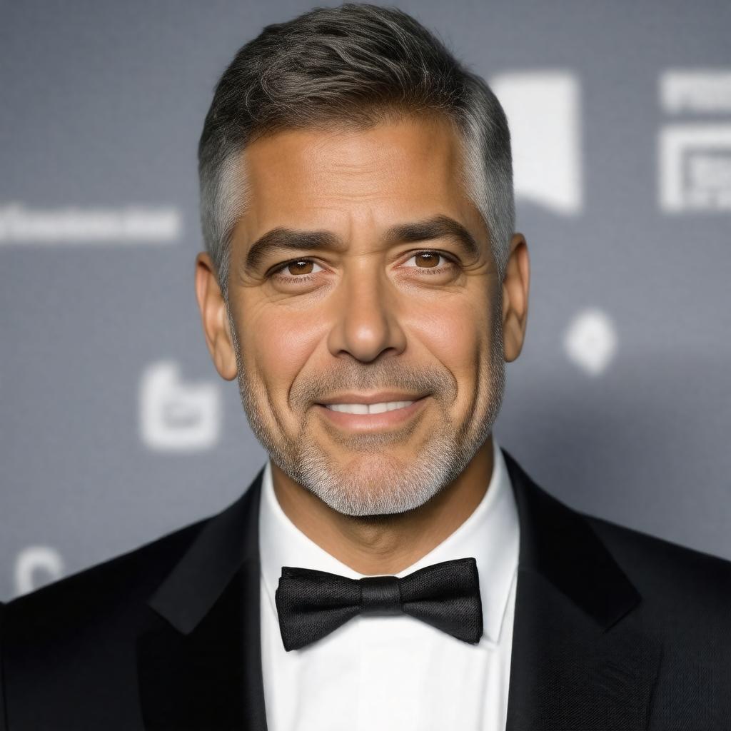 AI-created image of George Clooney