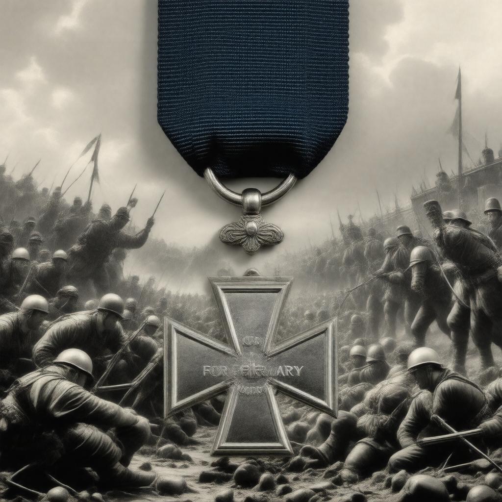 AI-created image of George Cross