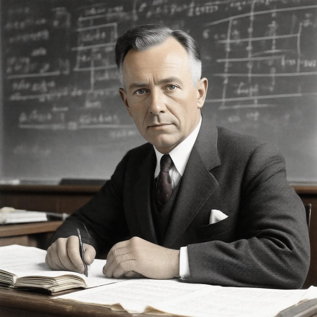 AI-created image of George D. Birkhoff