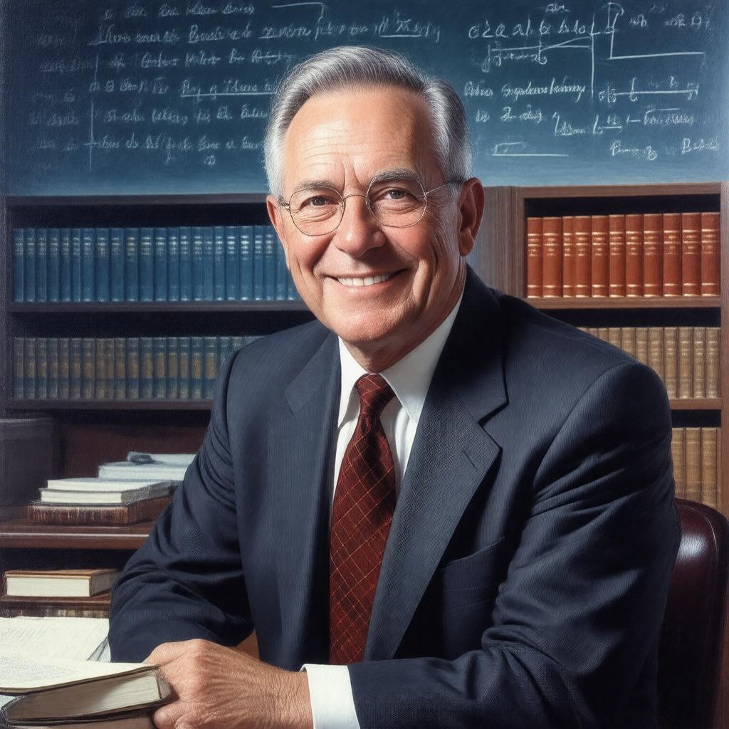 AI-created image of George Dantzig