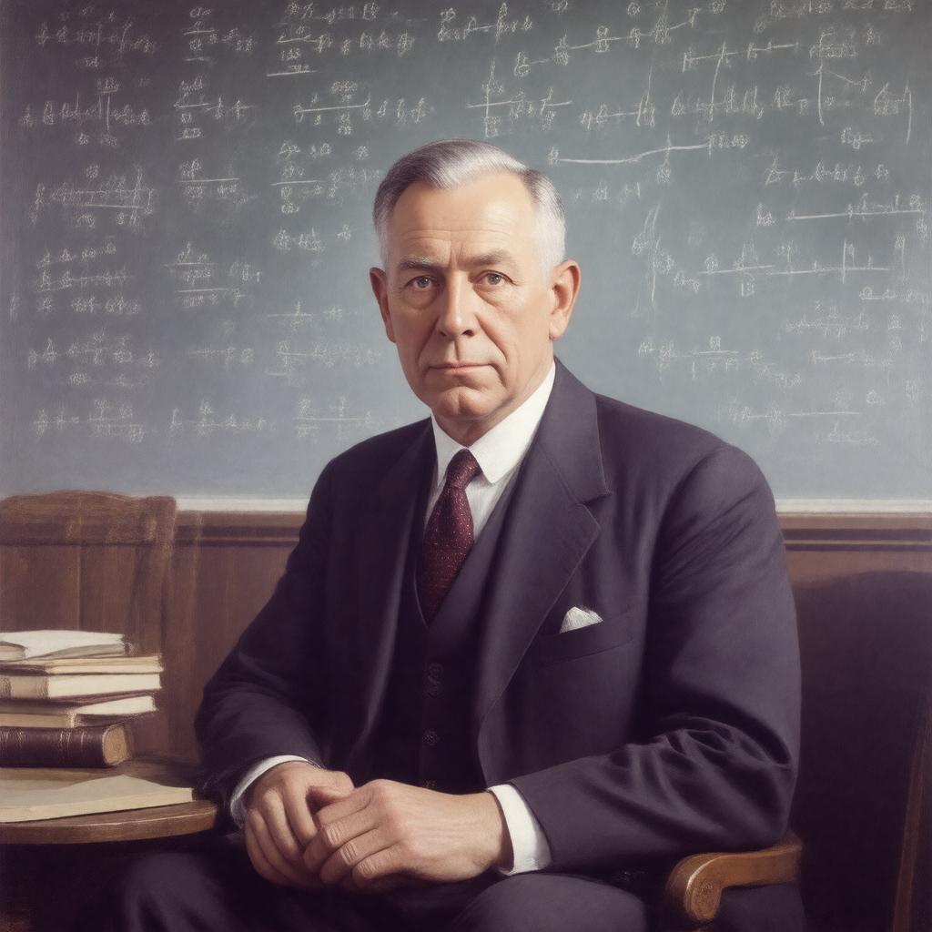 AI-created image of George David Birkhoff