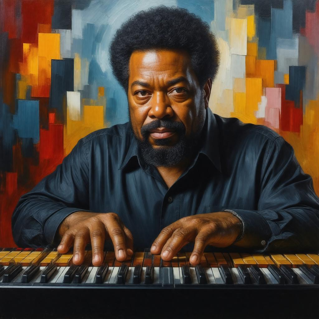 AI-created image of George Duke
