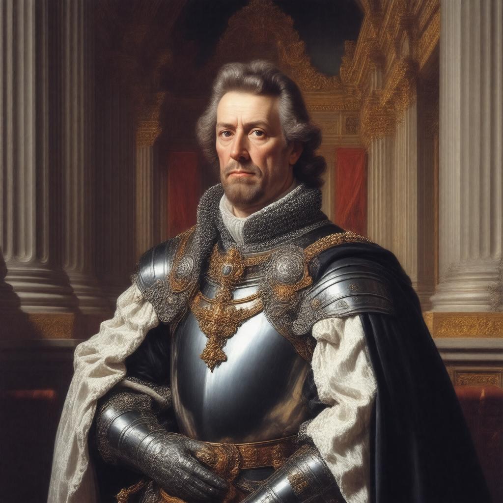 AI-created image of George, Duke of Brunswick-Lüneburg
