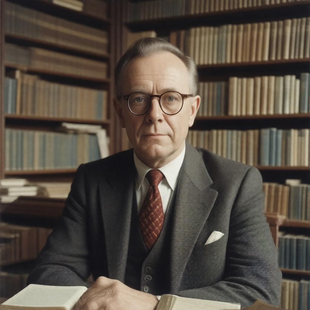 AI-created image of George Dyson