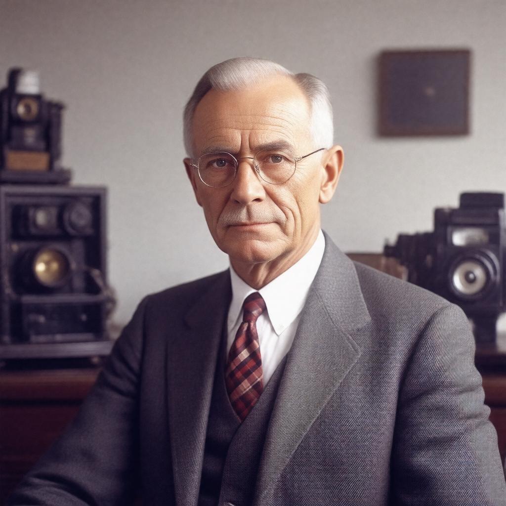 AI-created image of George Eastman