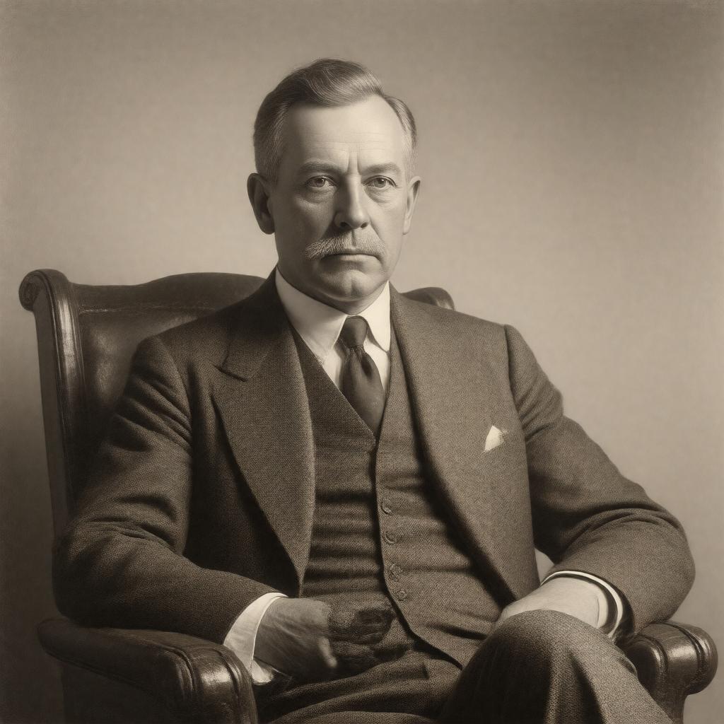 AI-created image of George Edward Moore