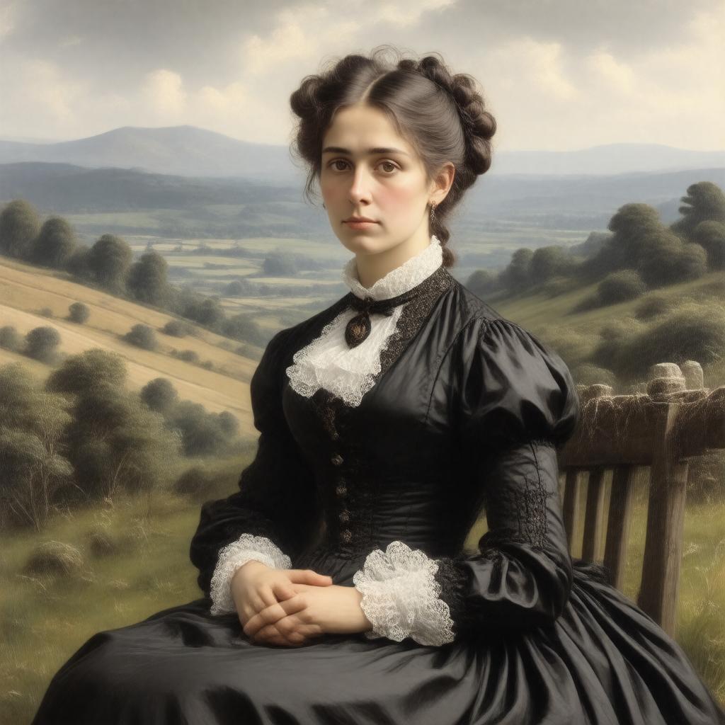 AI-created image of George Eliot