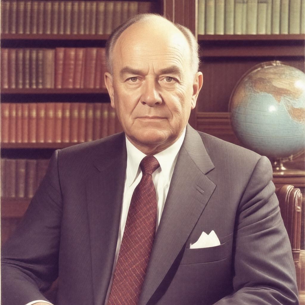 AI-created image of George F. Kennan