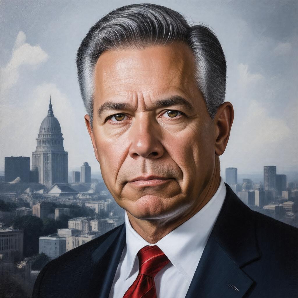 AI-created image of George Gascón