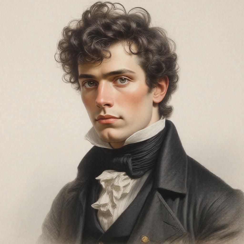 AI-created image of George Gordon Byron