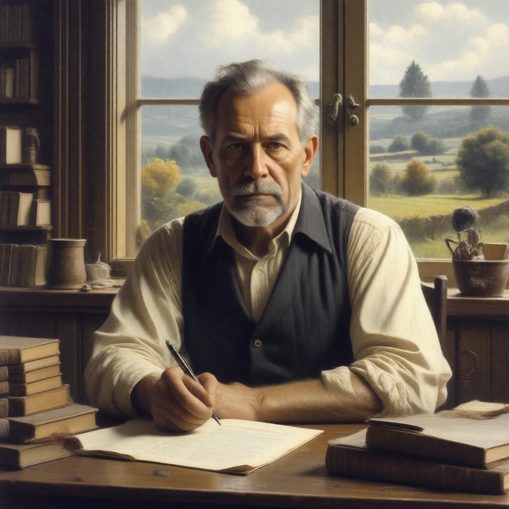 AI-created image of George Gray