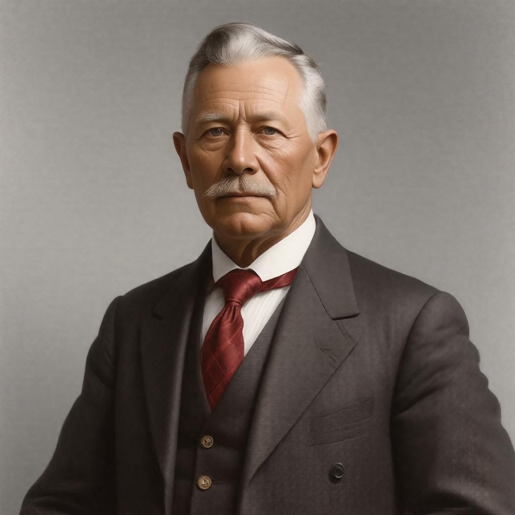 AI-created image of George Gustav Heye