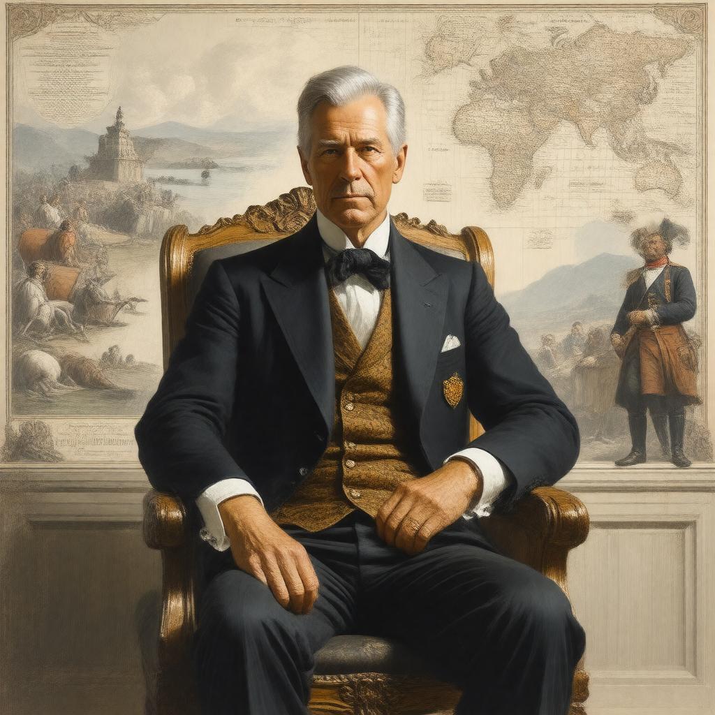 AI-created image of George Hamilton-Gordon