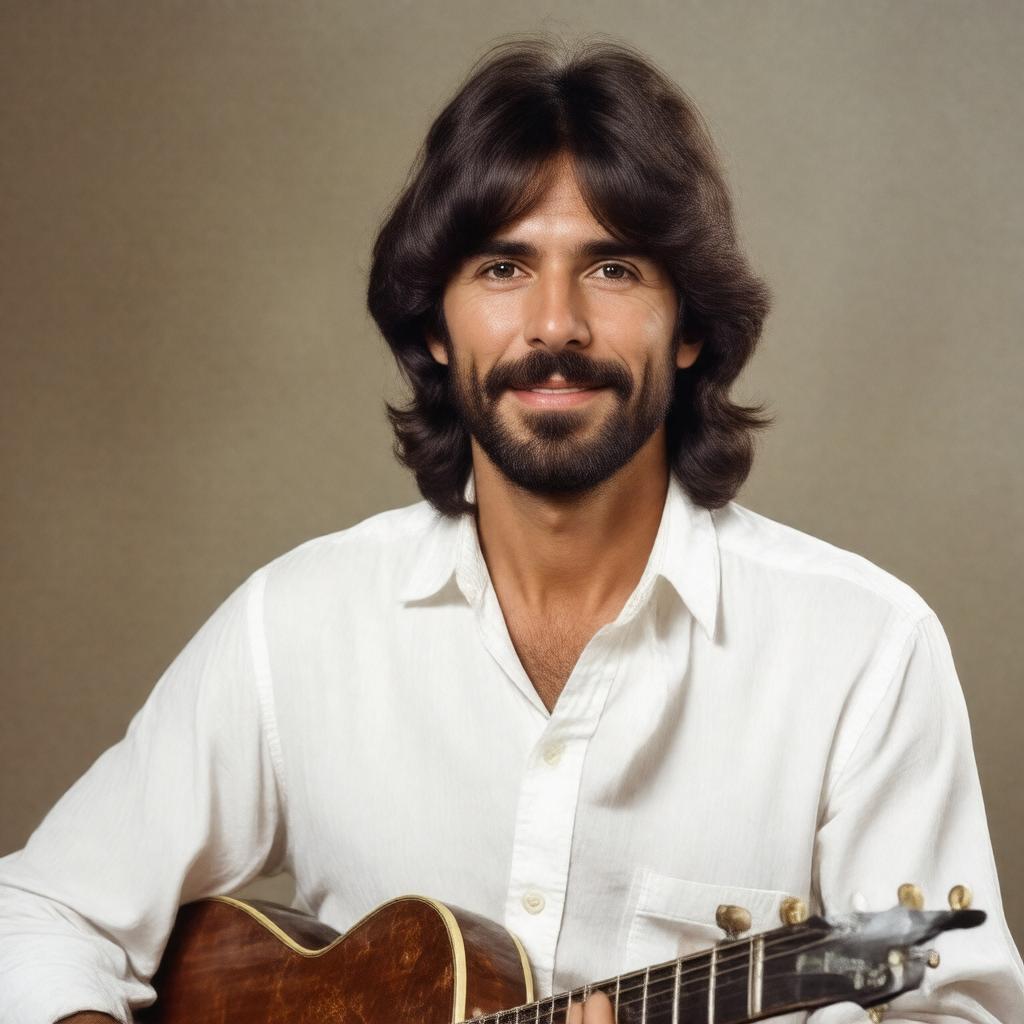 AI-created image of George Harrison