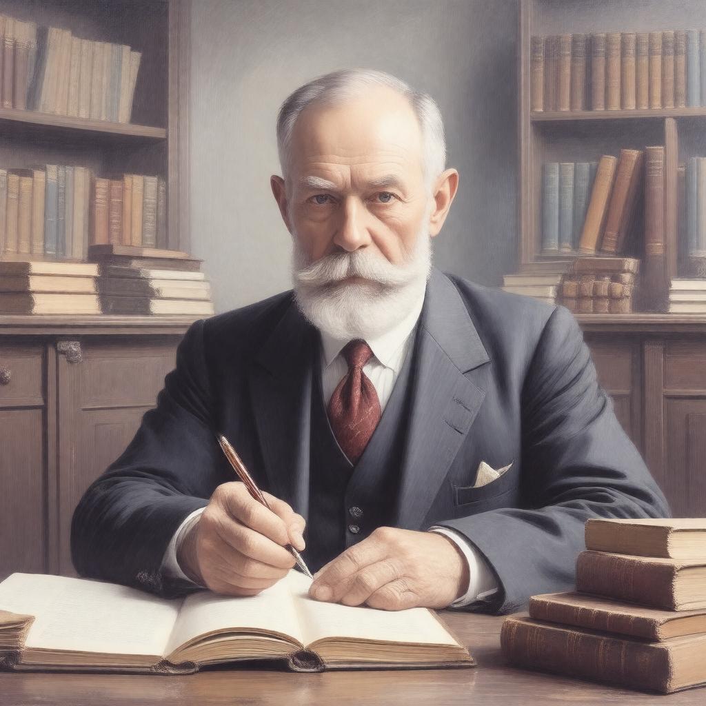 AI-created image of George Herbert Mead