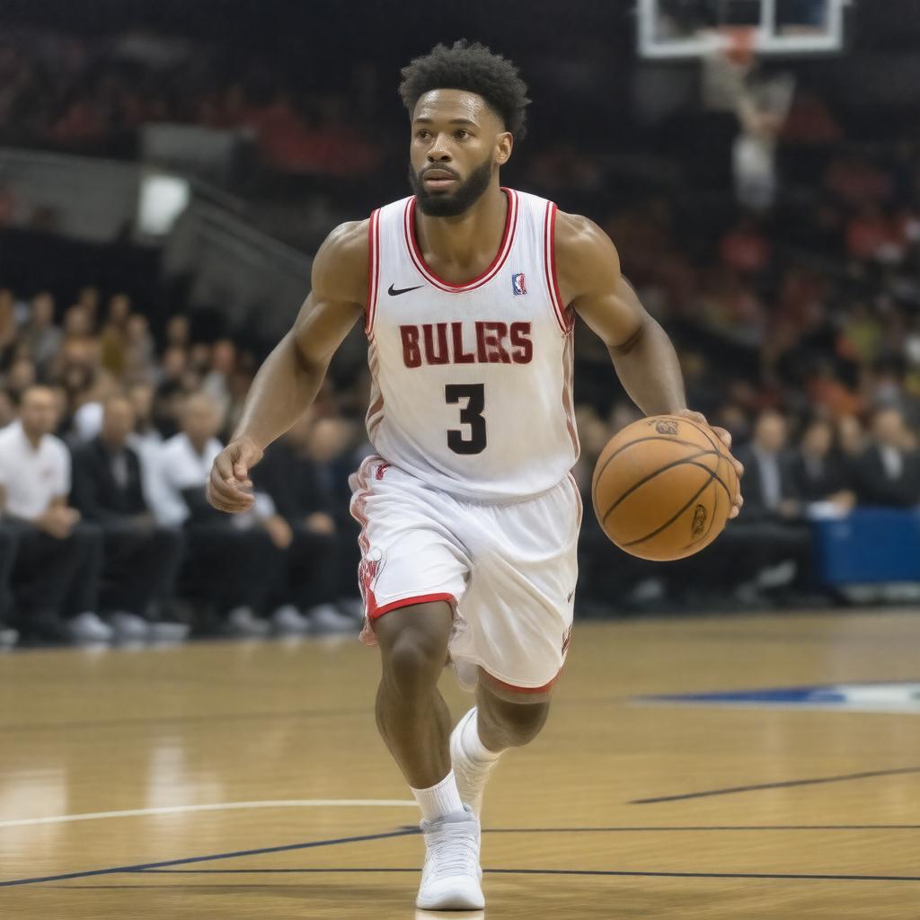 AI-created image of George Hill