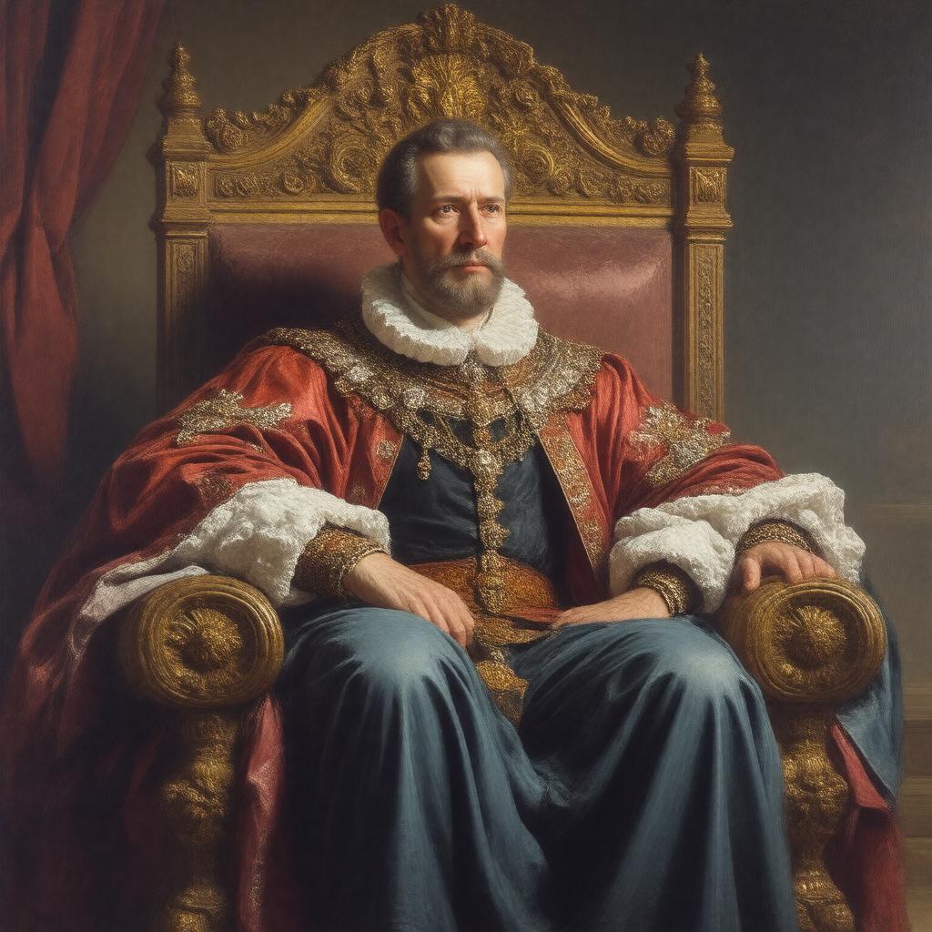 AI-created image of George I, Landgrave of Hesse-Darmstadt