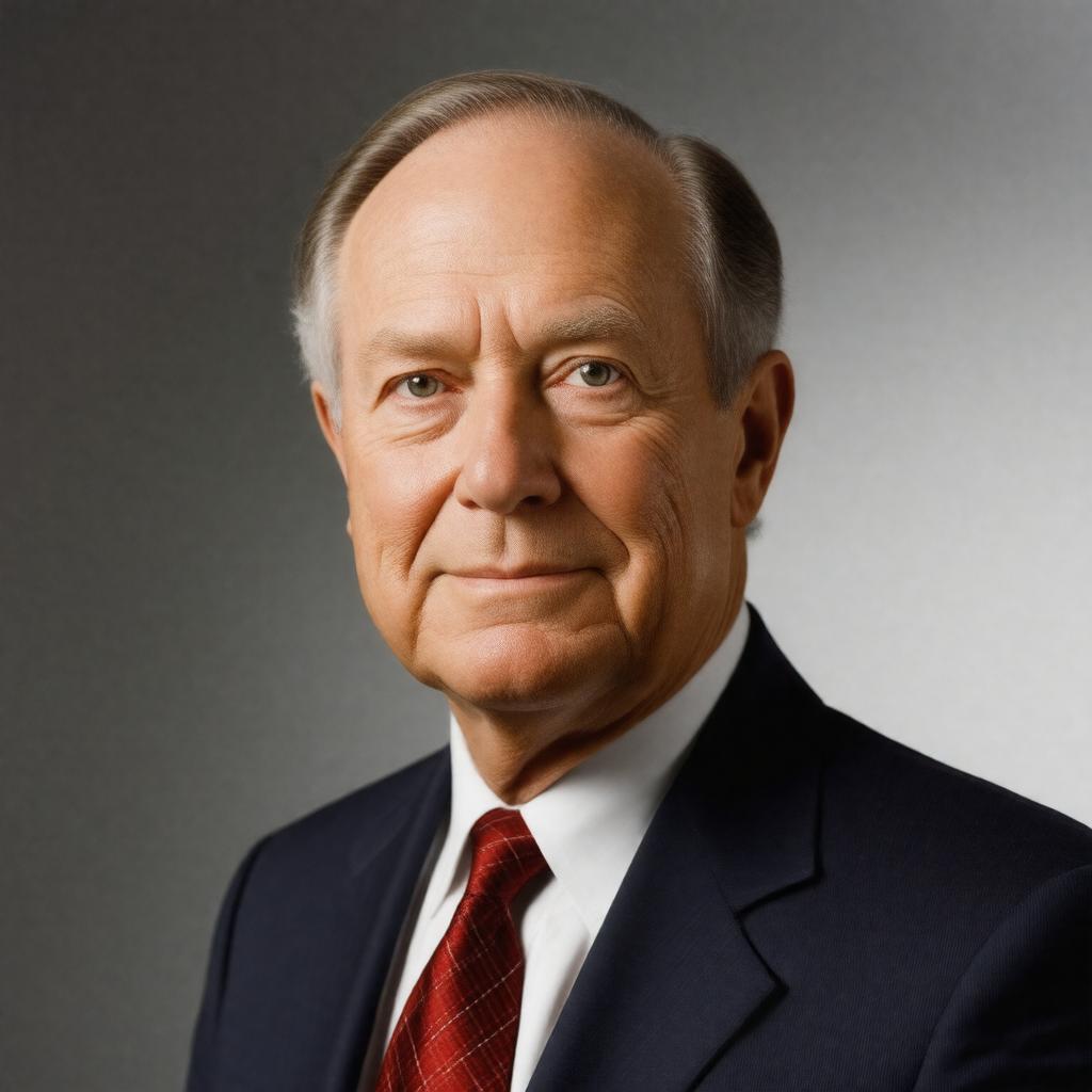 AI-created image of George J. Mitchell