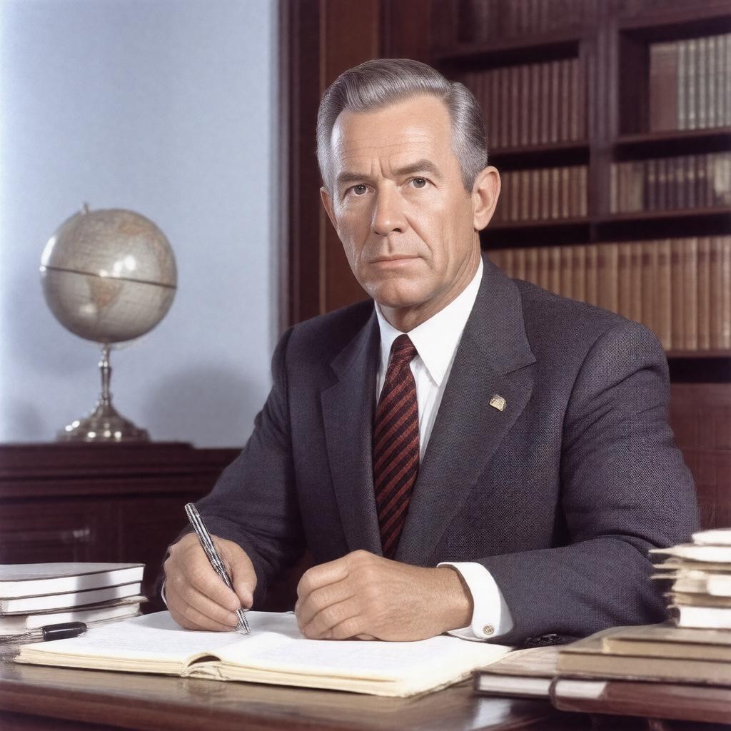 AI-created image of George Kelly