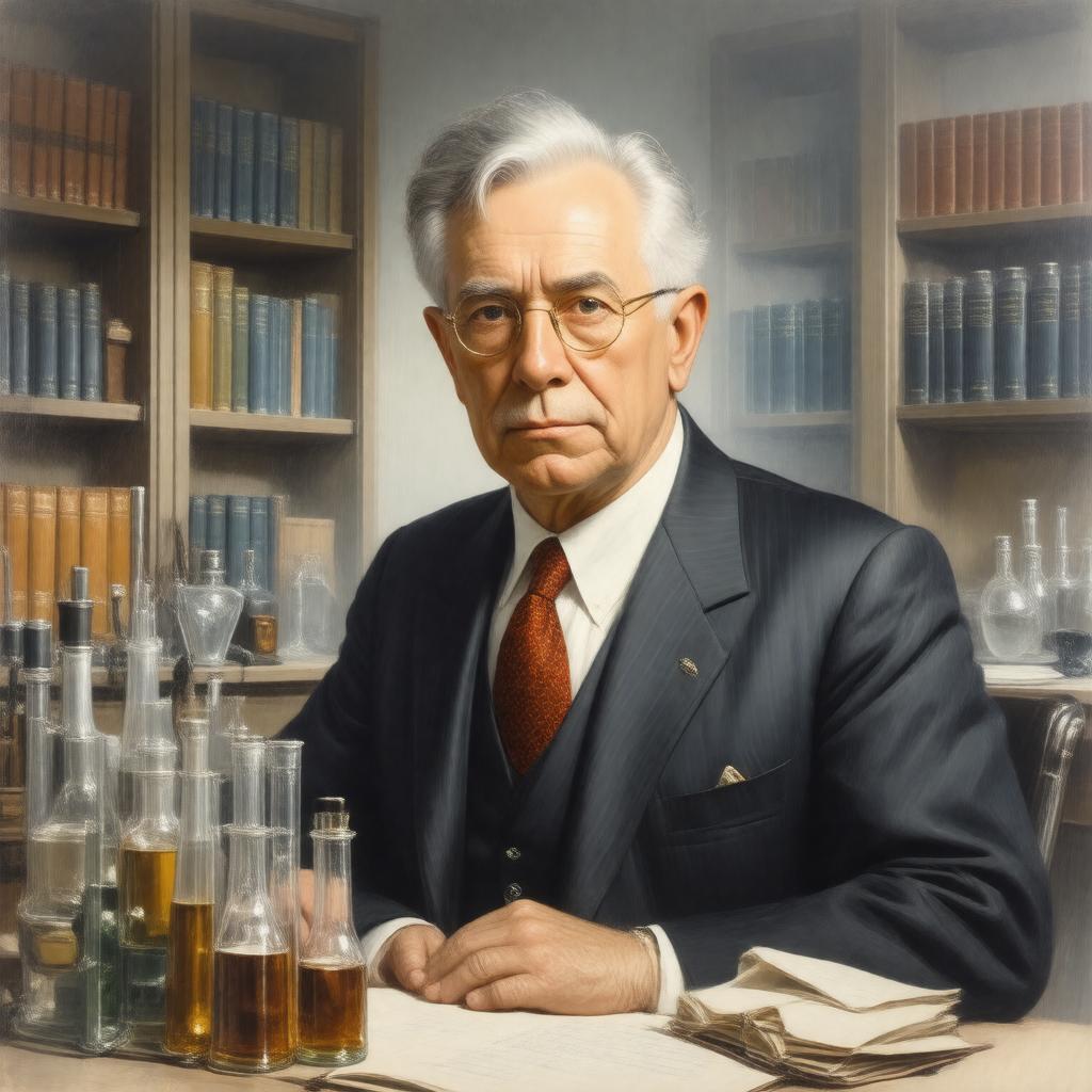 AI-created image of George Kistiakowsky