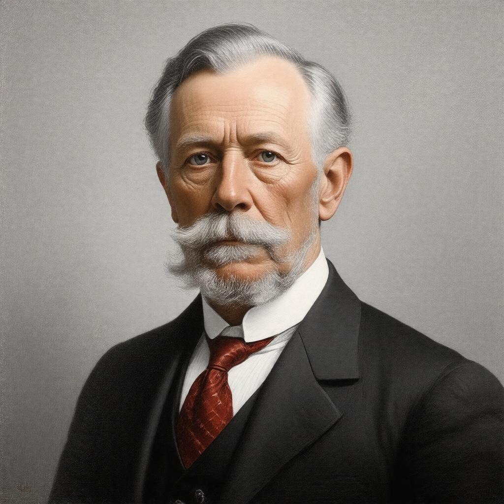 Click to view larger image AI-created image of George L. Littlefield