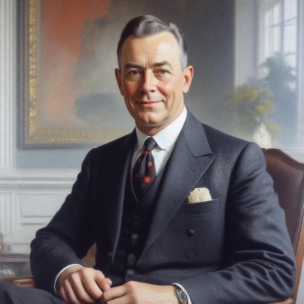 AI-created image of George Lascelles, 7th Earl of Harewood