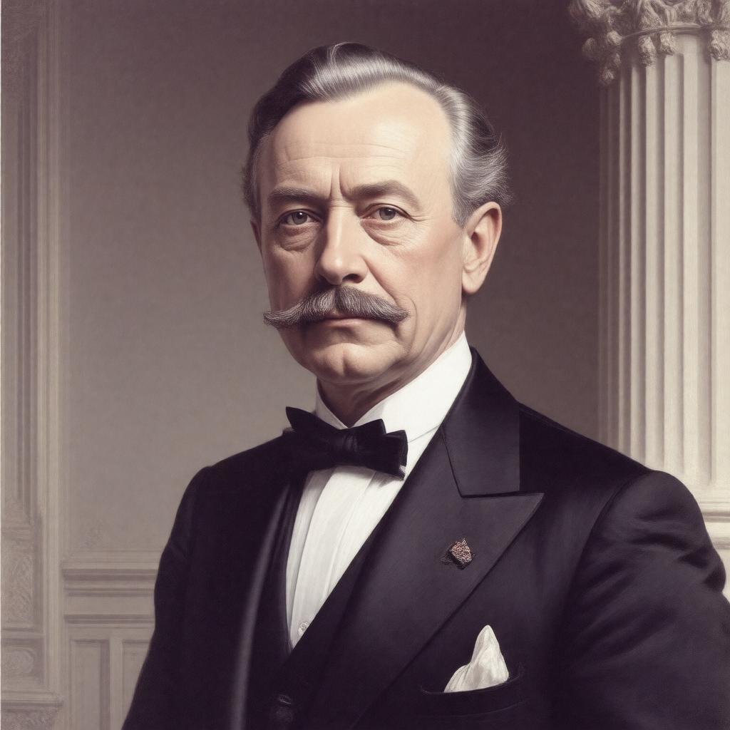 AI-created image of George London