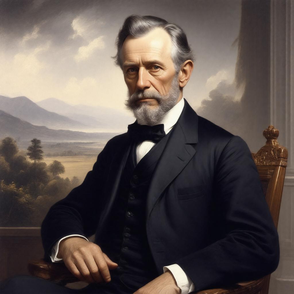 AI-created image of George M. Calhoun