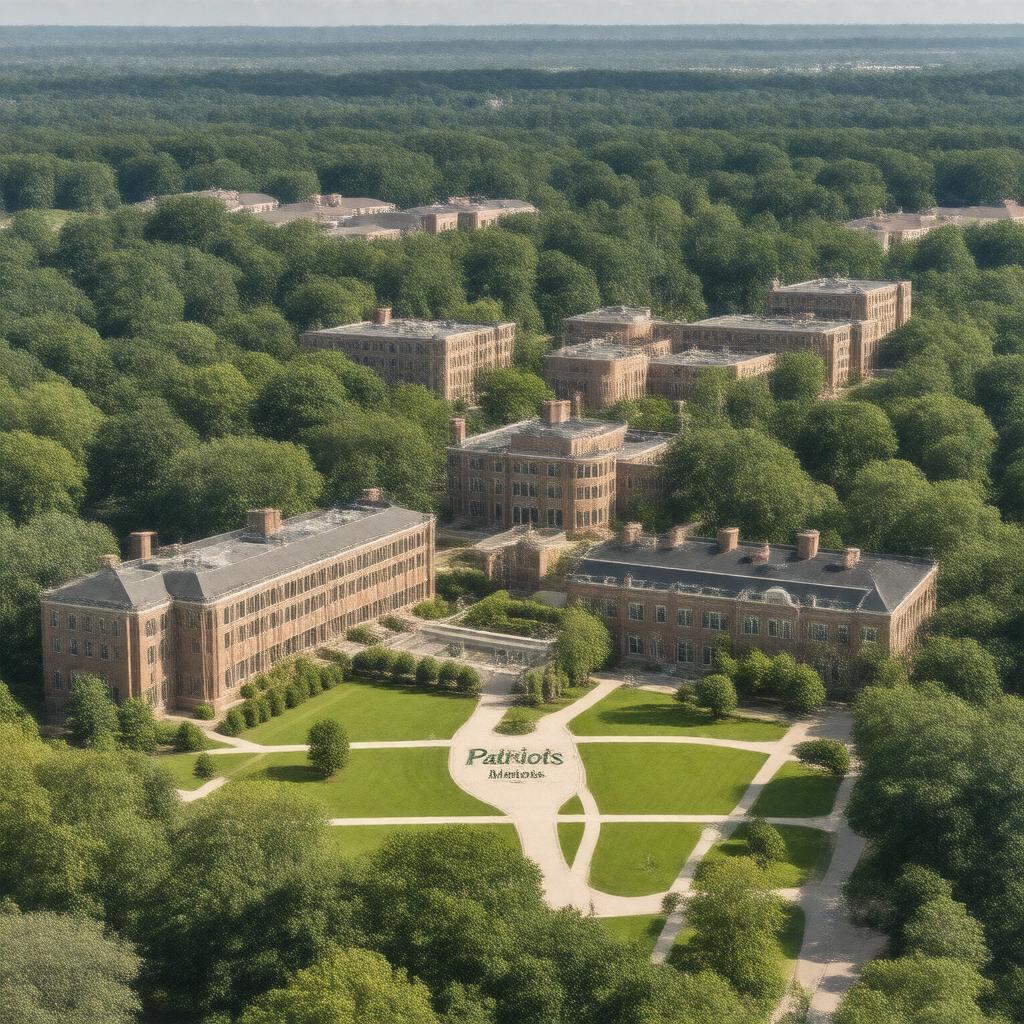 AI-created image of George Mason University