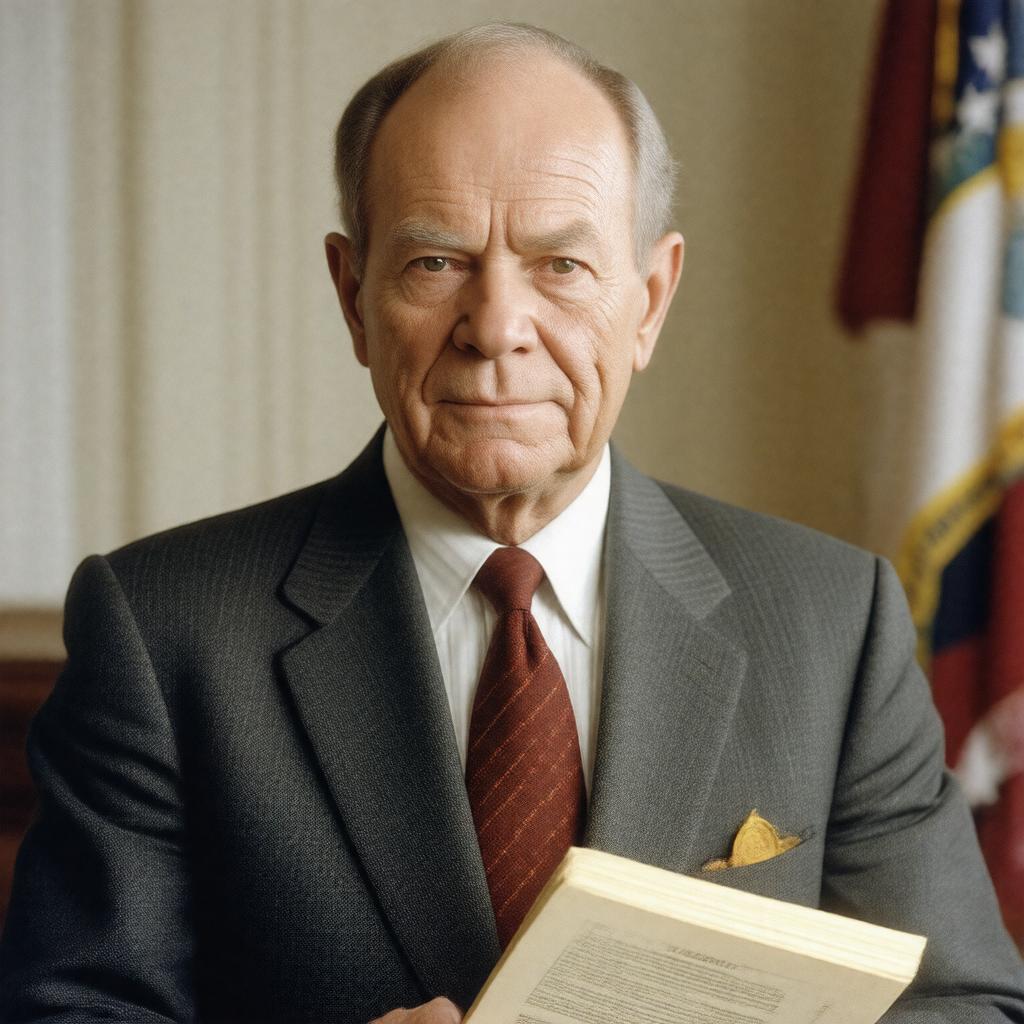 AI-created image of George McGovern