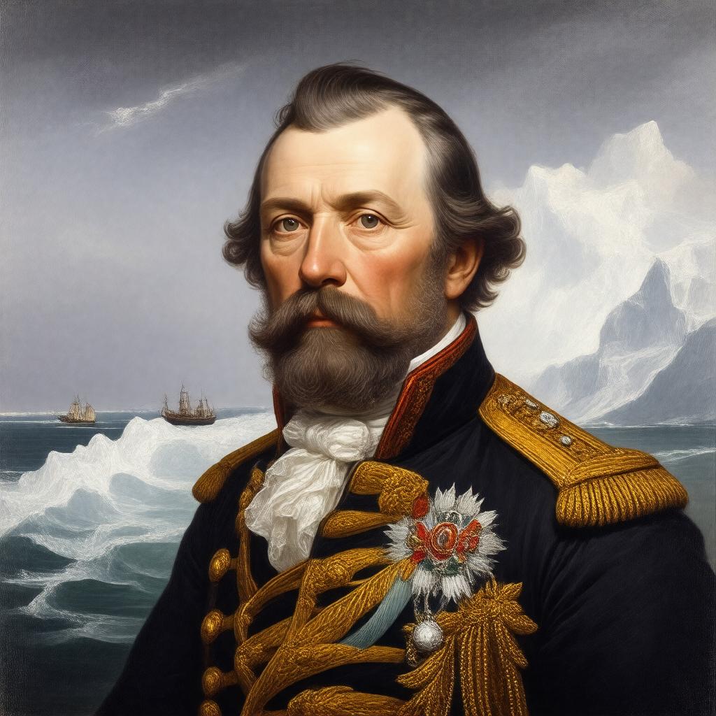 AI-created image of George Nares