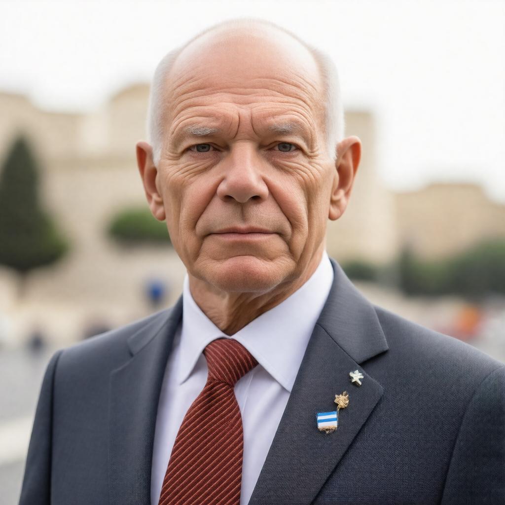 AI-created image of George Papandreou