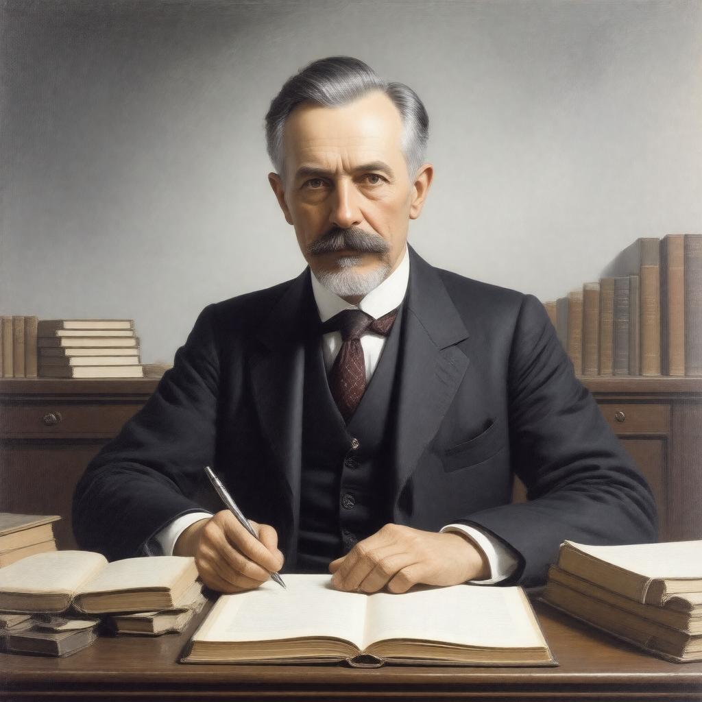 Click to view larger image AI-created image of George Partridge