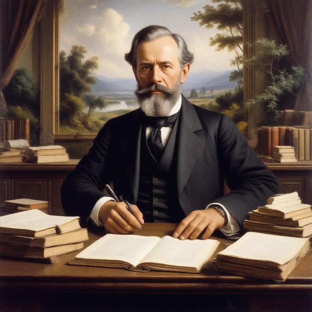 AI-created image of George Perkins Marsh