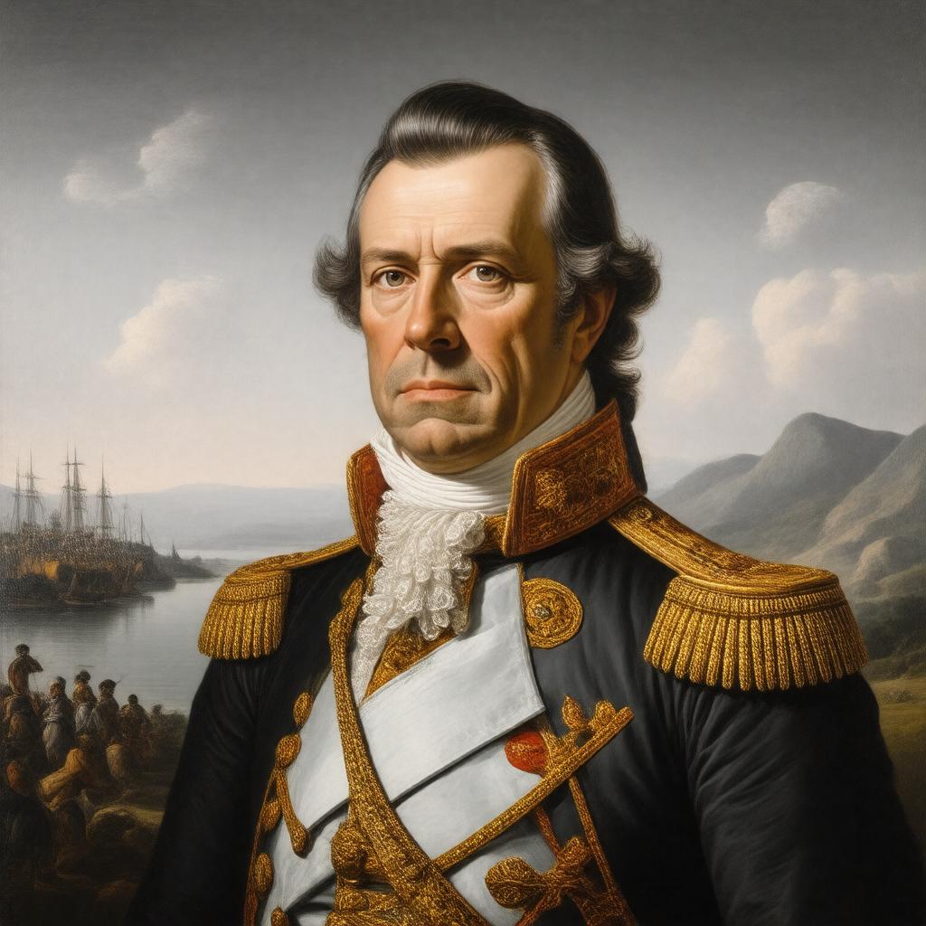 AI-created image of George Prevost