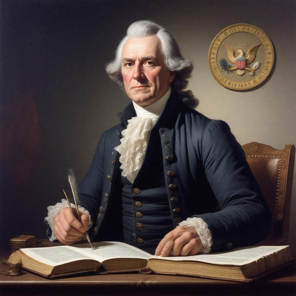 AI-created image of George Read
