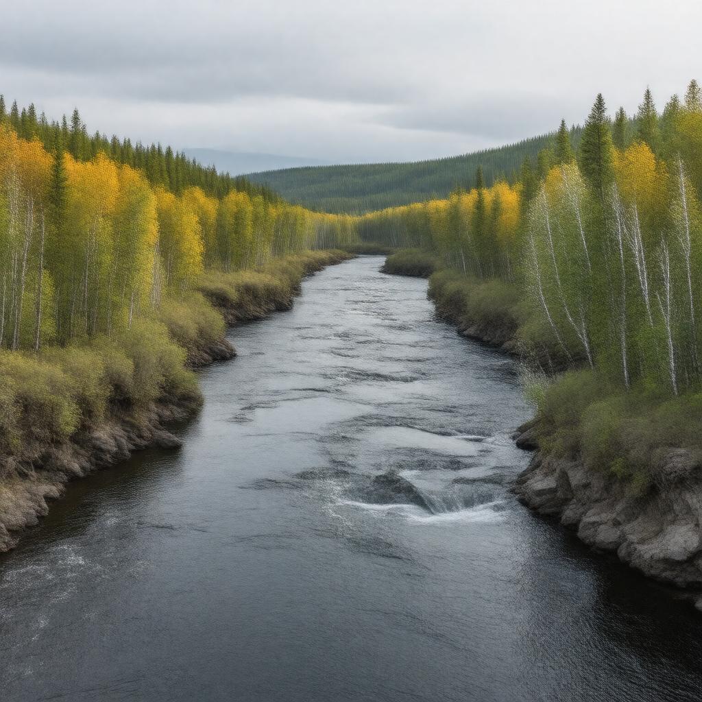 AI-created image of George River