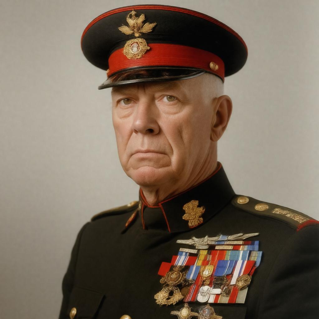 AI-created image of George S. Patton